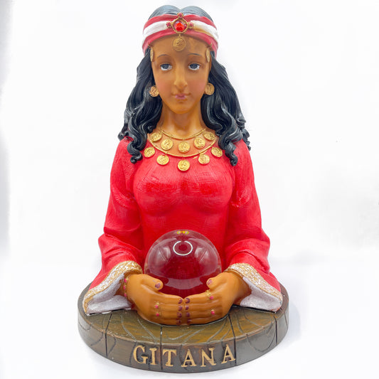 La Gitana statue (Red 10 inch)