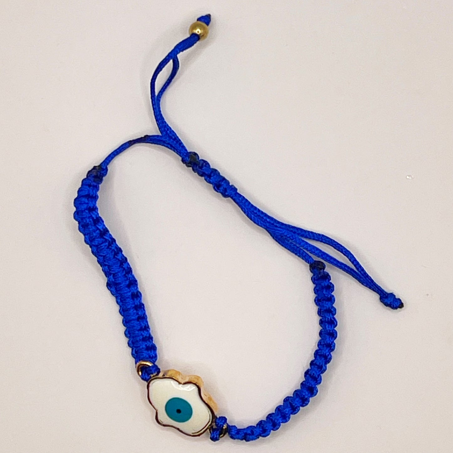 Hamsa & Evil Eye Blue Sting Bracelet