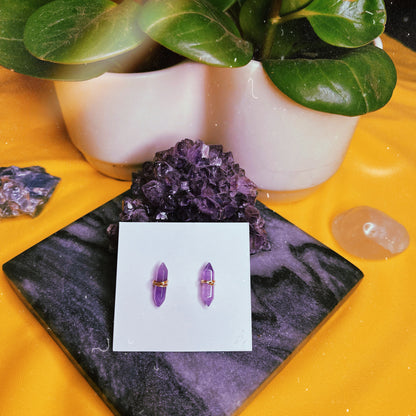 Amethyst Gemstone Earrings